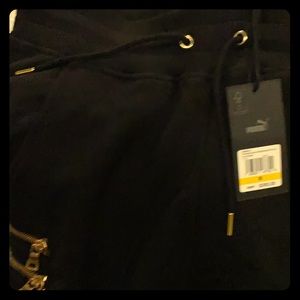 Puma x Balmain collab biker joggers